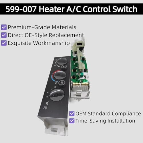 A/C Heater Climate Control Module | Compatible with 1996-2002 Chevy GMC 599-007