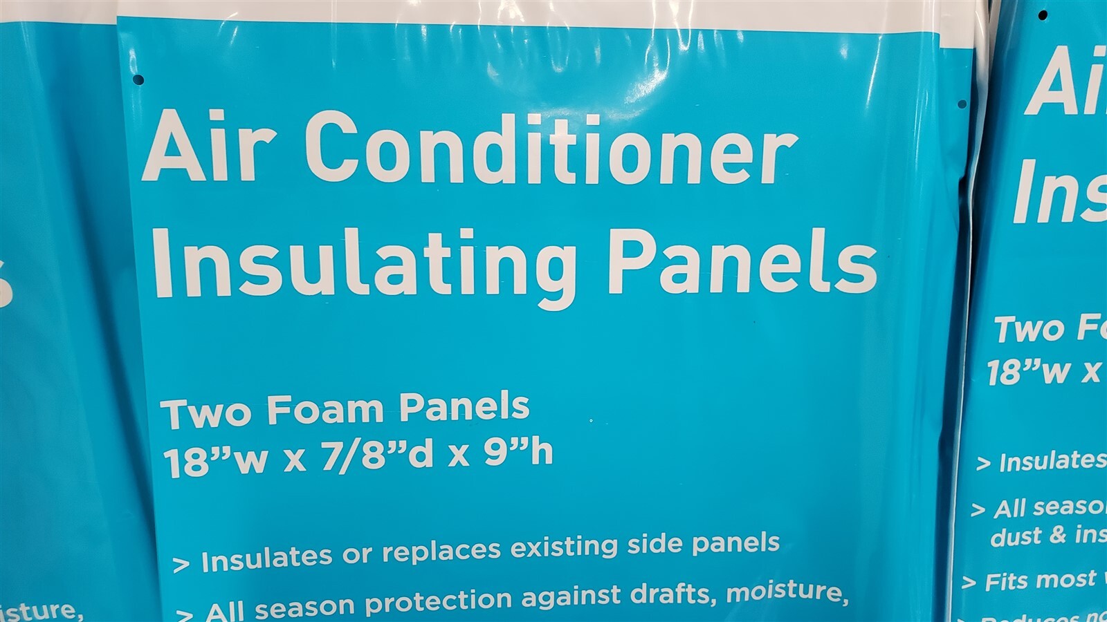 Lot of 8 ANYAIR Window Air Conditioner Foam Insulating Panels 18″ x 9″ x 7/8″
