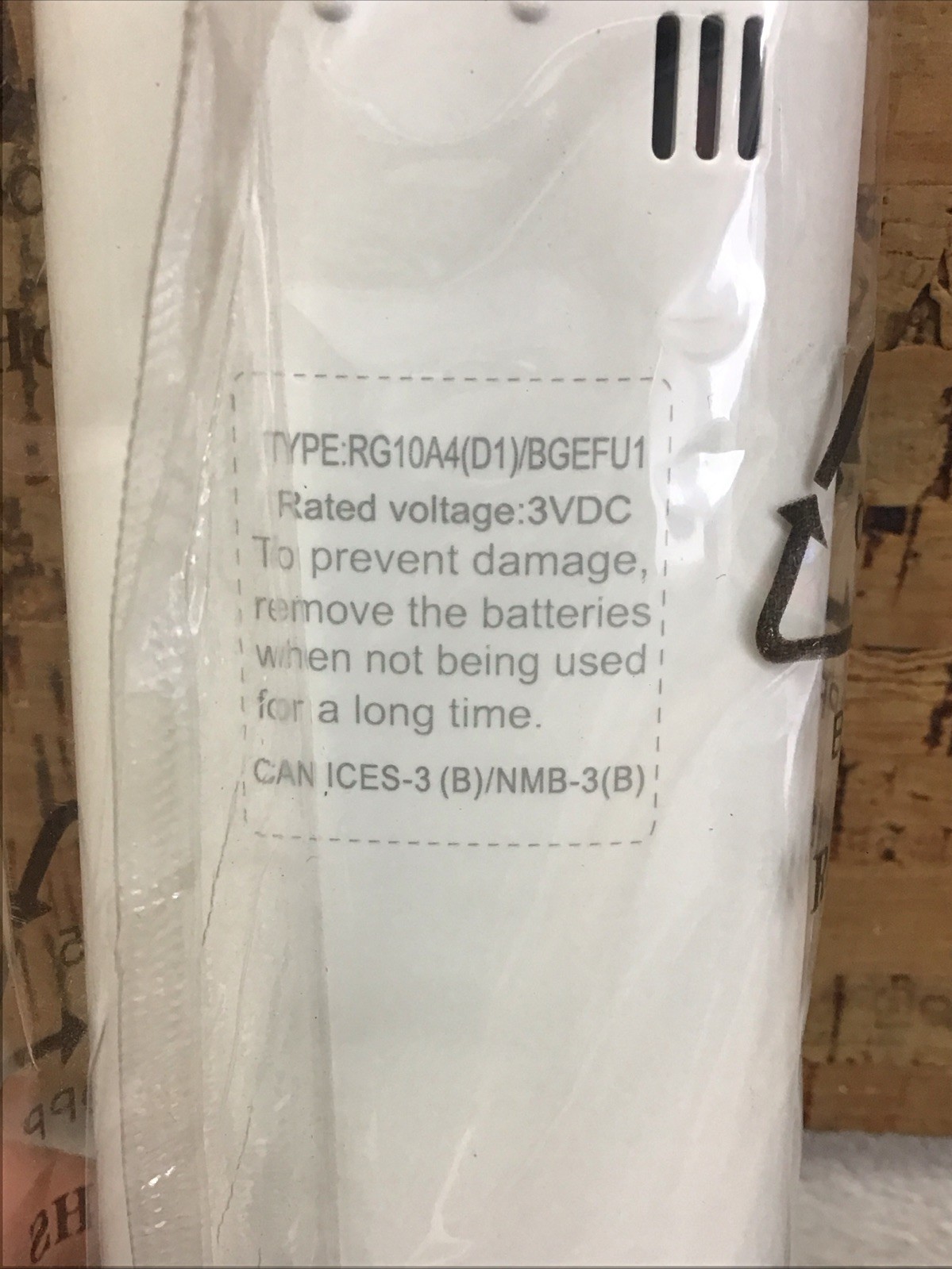 OEM Wells Air Conditioner Remote Control Type: RG10A4(D1)/BGEFU1 New PP-7