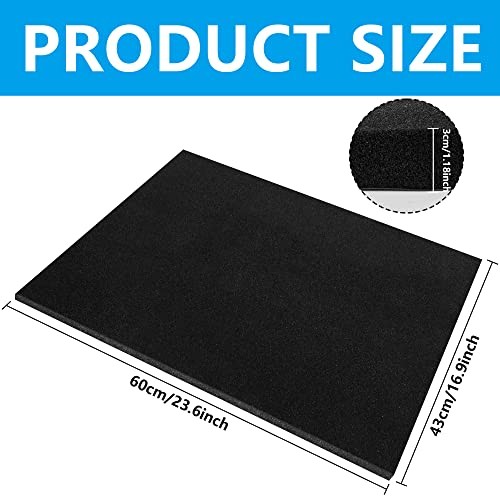 Window Air Conditioner Drip Cushion, AC Rain Cover Magnetic Black-flat