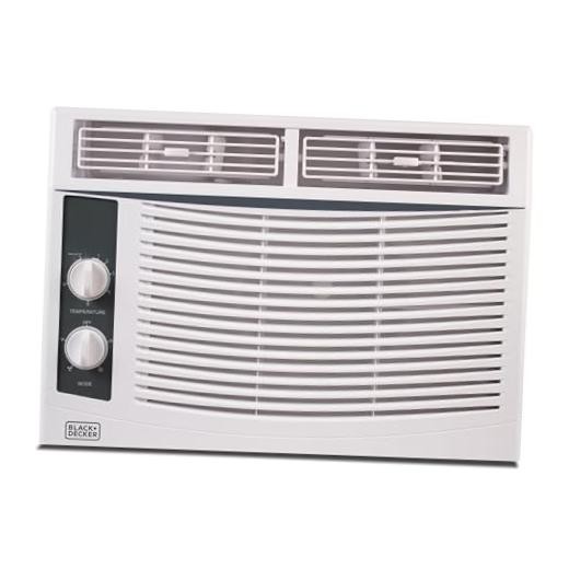 BLACK+DECKER Window Air Conditioner 5,000 BTU, BWAC05MWTB, White | AC 5000 BTU