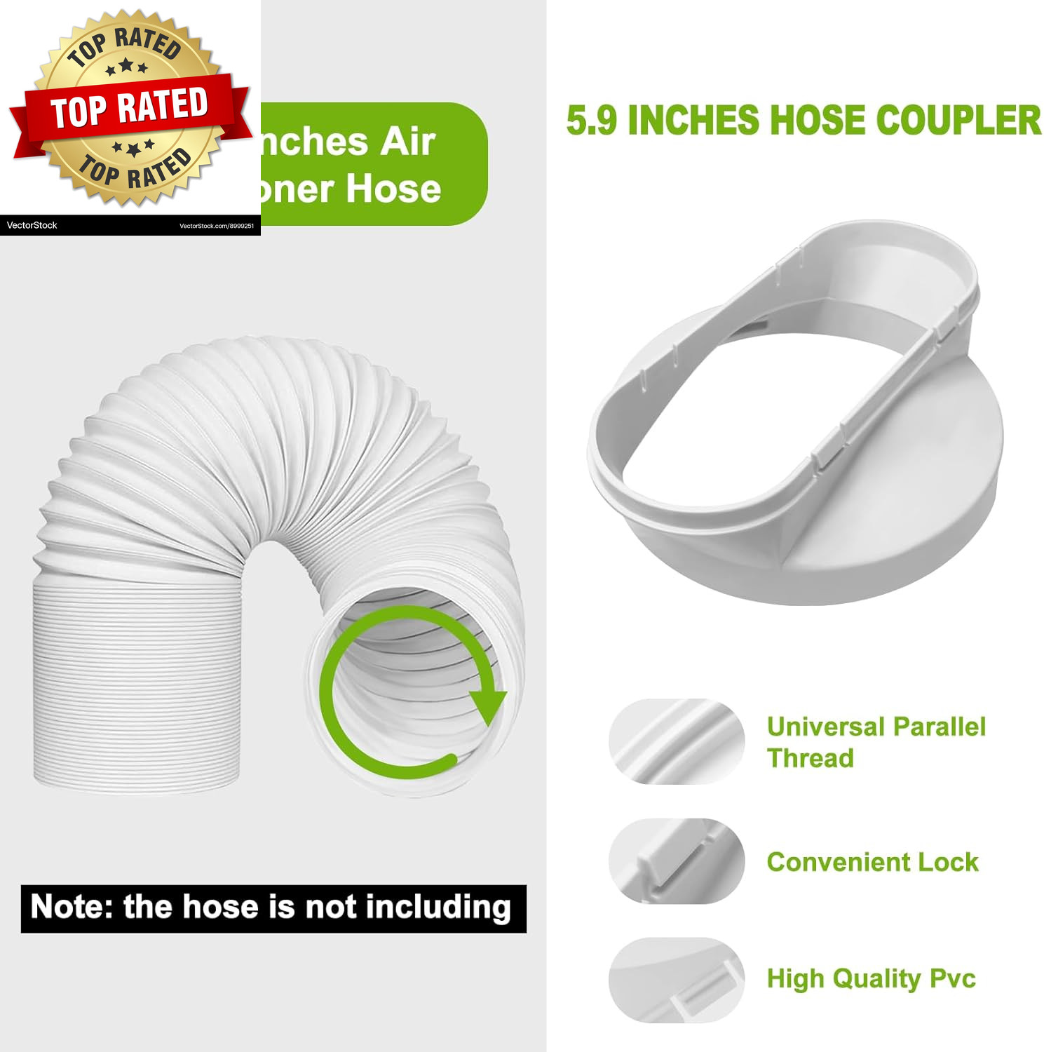 Upgrade Portable Ac Window Vent Kit,Ac Window Seal Kit,Portable Air Conditioner