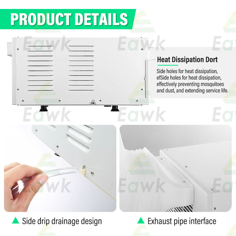 Mobile Small Air Conditioner Refrigerator Desktop With Remote Control 1876BTU