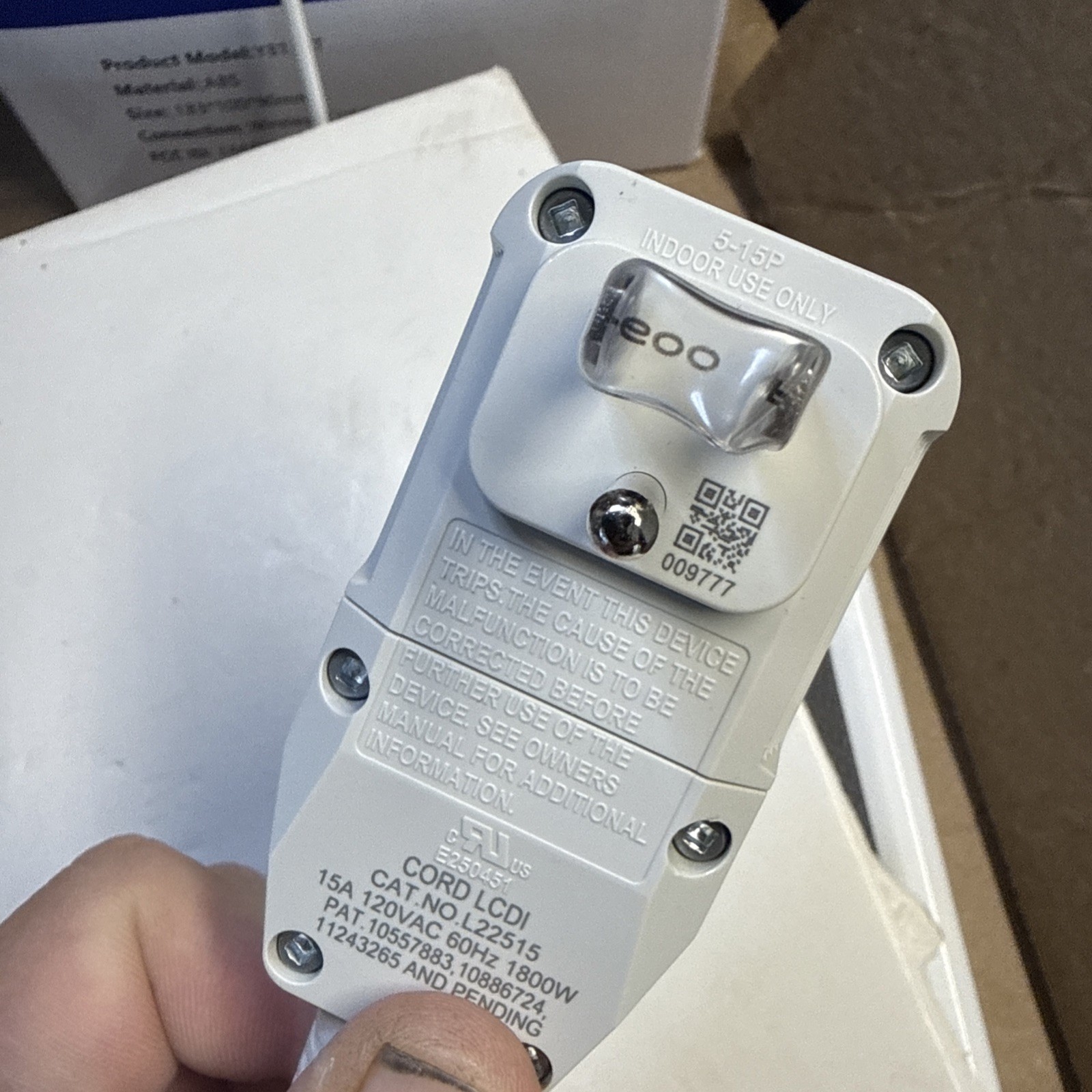 LCDI Powercord