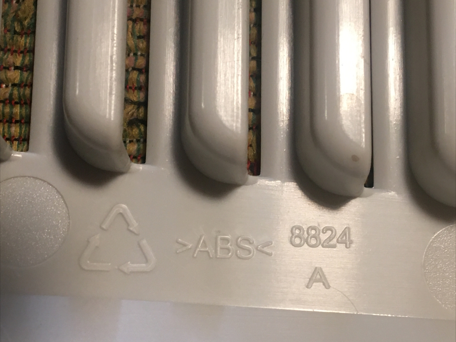 GE ac model: AEM12ASL1 Front Panel Air Grille Parts 19.09x 9.88 in