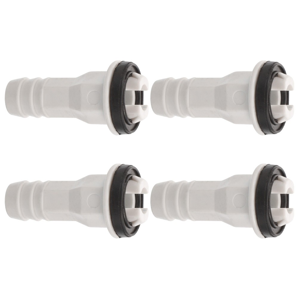 4Pcs Reusable ABS Ac Drain Hose Adapter for Water Pipe Leakproof Design