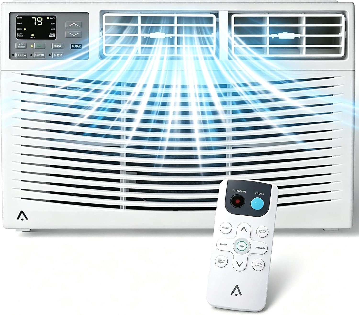 8000 BTU Window Air Conditioner – Energy Efficient, Quiet Operation, Remote Cont