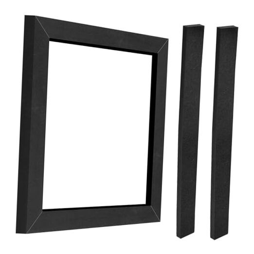 14″ x 14″ Universal RV Roof Air Conditioner Gasket, Replaces 25071 RV AC Black