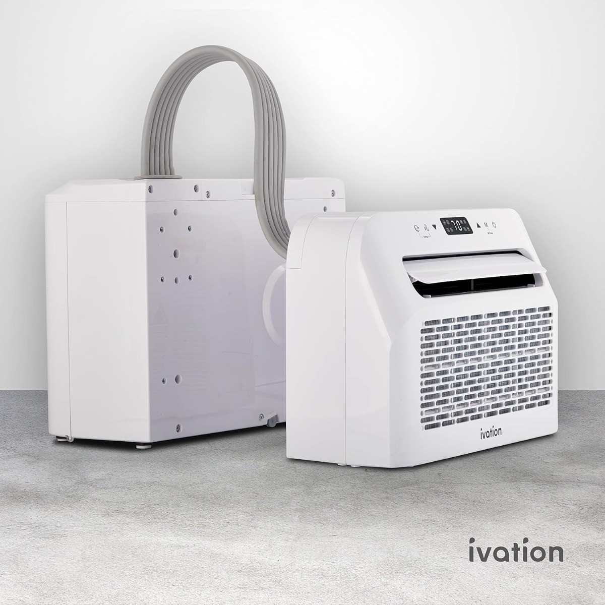 Ivation 6500 BTU RV Window AC Portable Fan Dehumidifier Sleep Mode Camper Quiet