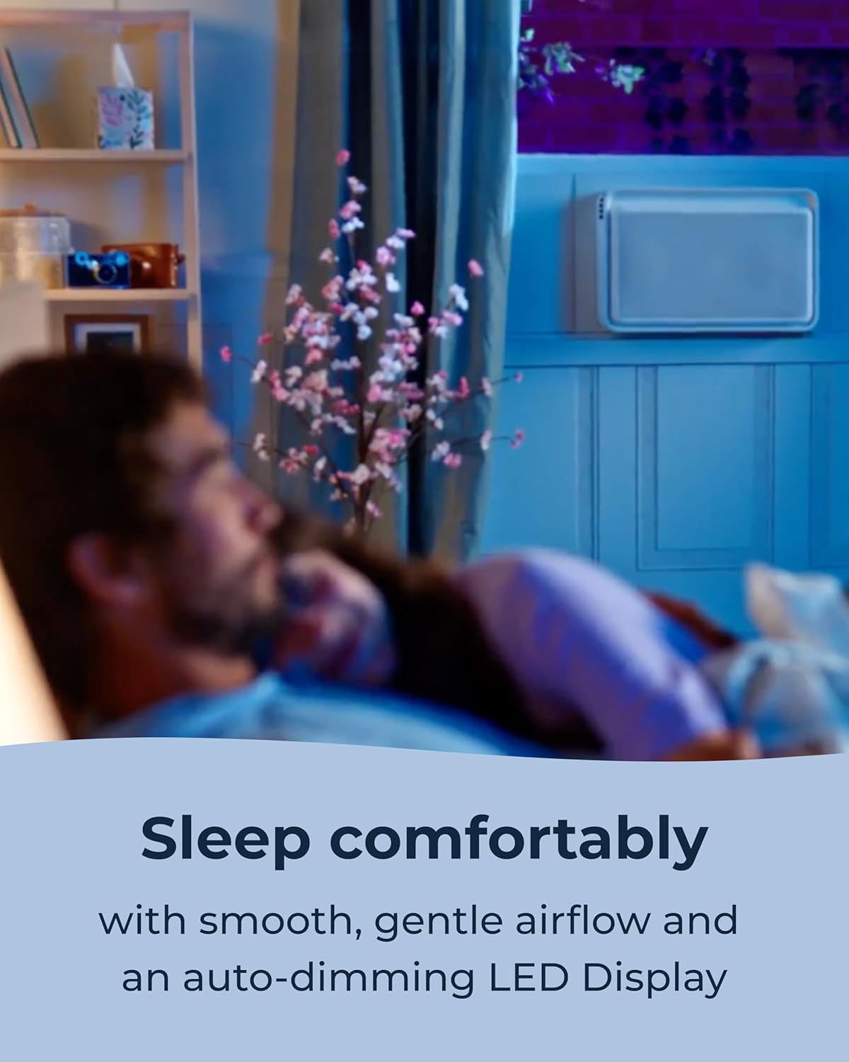 Window Air Conditioner – Quiet & Smart, Easy Install, Voice-Enabled, Remote & Ap