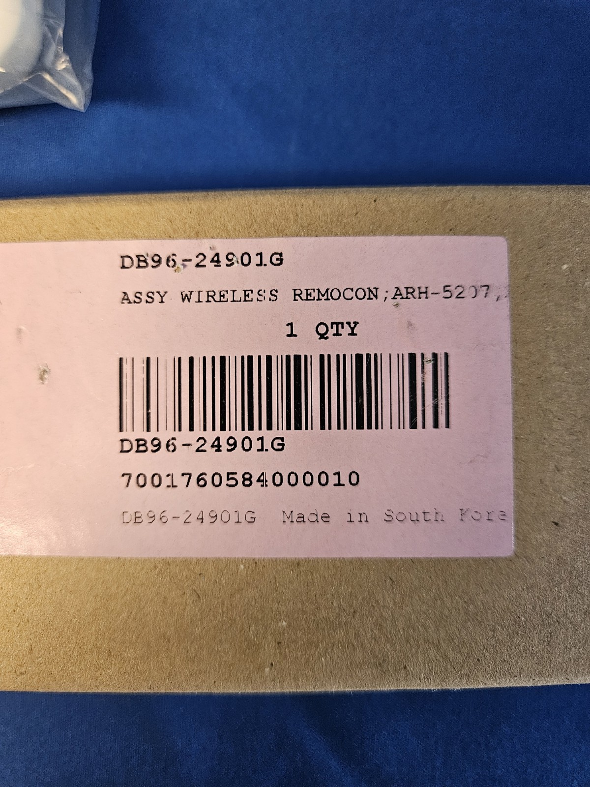 Samsung DB96-24901G AC Remote Control for Air Conditioner ~ NEW