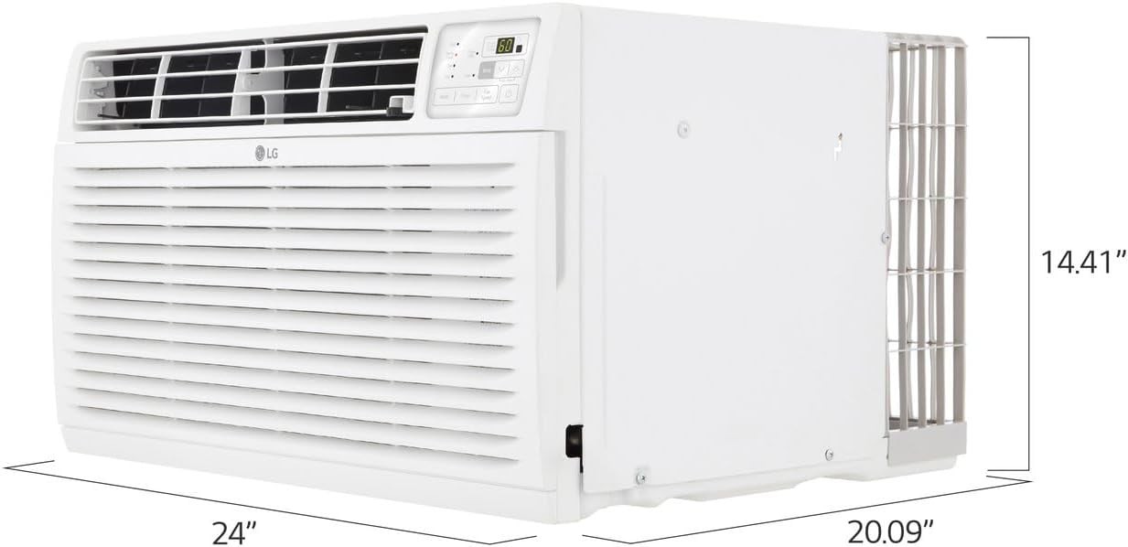 BRAND NEW | LG 10,000BTU Thru-the-Wall Air Conditioner w/Supplemental Heat 230V