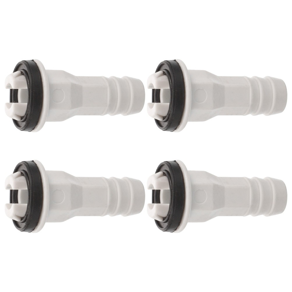 4Pcs Reusable Ac Drain Hose Adapter ABS Heat Resistant Drain Pipe Connector
