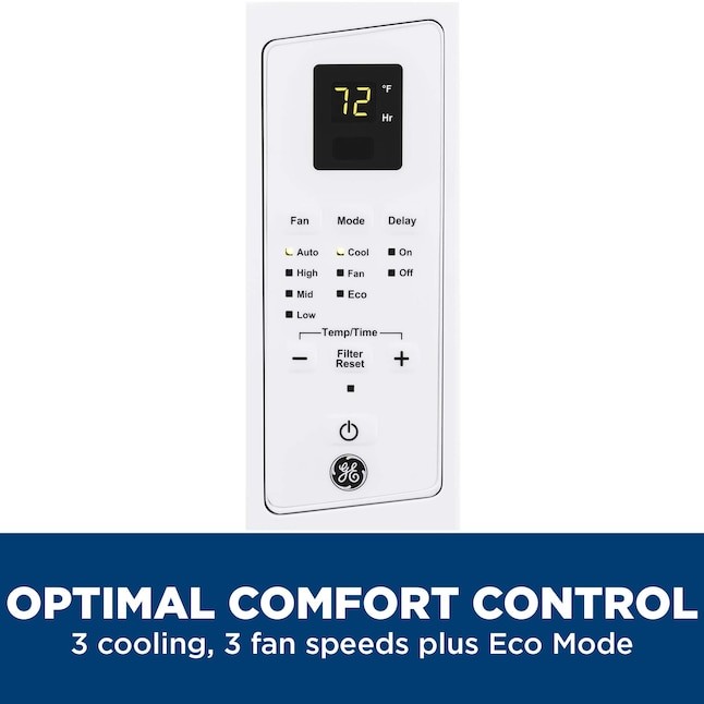 GE 6,000 BTU Electronic Window Air Conditioner up to 250 sq ft. (Refurbished)