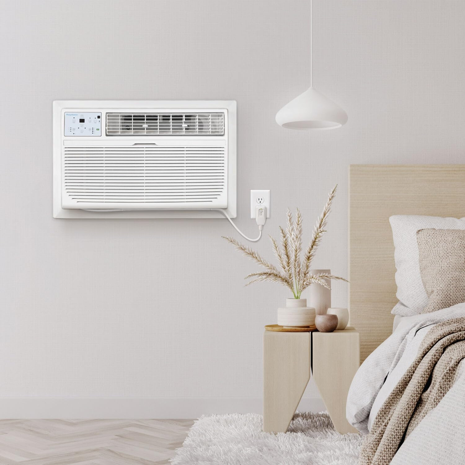 8,000 BTU Quiet Wall AC & Dehumidifier for Rooms up to 350 Sq.Ft.
