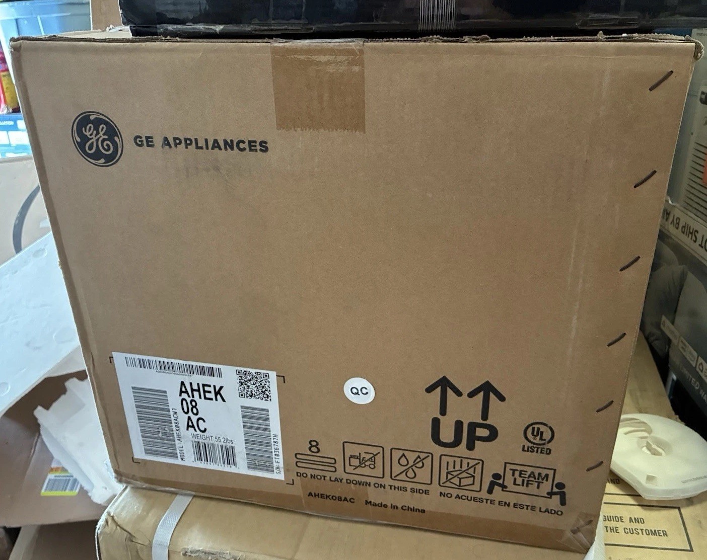 GE 8000 BTU Smart Window Air Conditioner Brand New Sealed! AHEK08ACW1