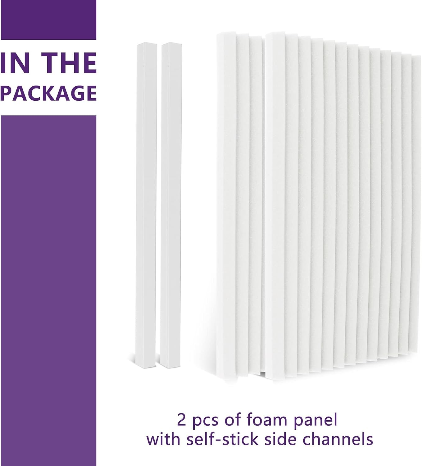 Window Air Conditioner Foam Insulation Panels,Window AC Side Panel Kit,Summer an