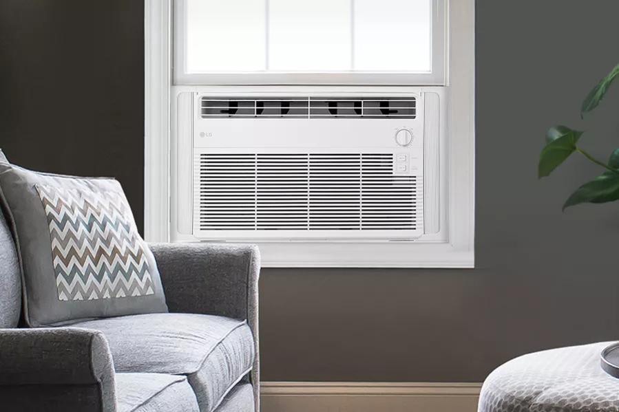 LG 5,000 BTU 150 Sq. Ft. 148 CFM 2 Speed Window Air Conditioner