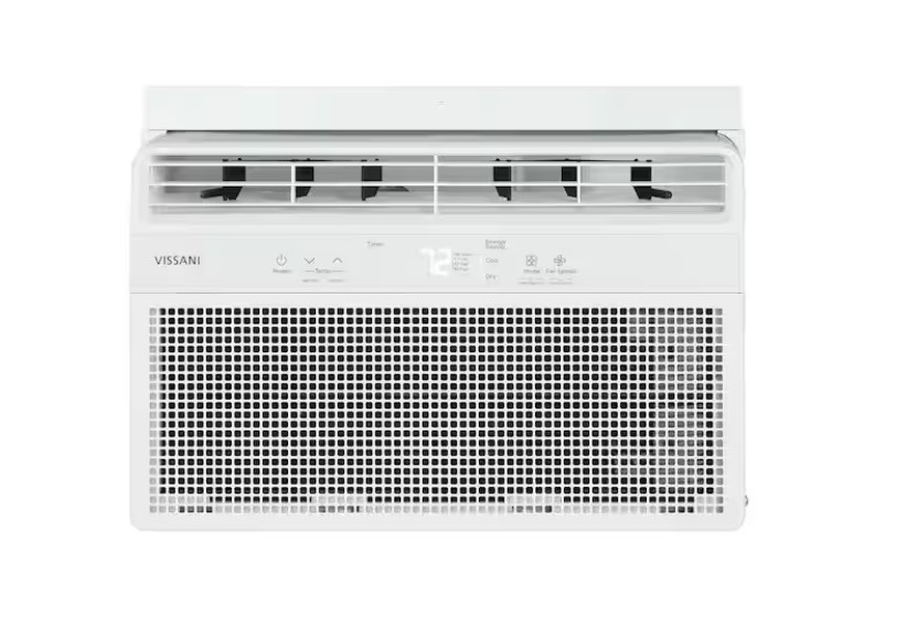 VISSANI 6,000 BTU 115-VOLT WINDOW AIR CONDITIONER – WHITE