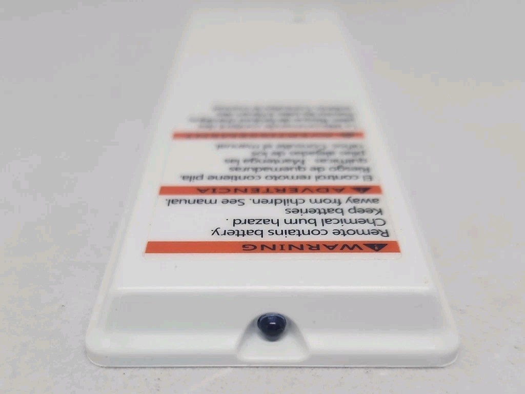 GE Window Air Conditioner Remote Control White Braille Text Original GE Remote