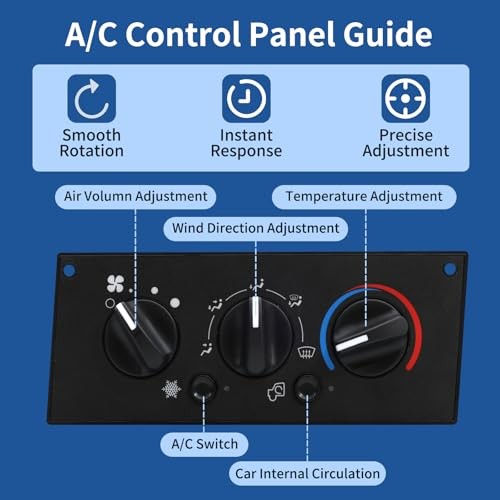 Climate Control Module 599-5511 HVAC A/C Control Panel Compatible with