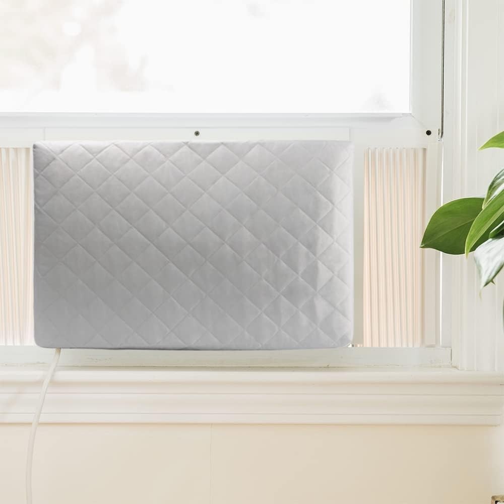 Water-Resistant Indoor Air Conditioner Cover – Protects & Insulates 21″x15″