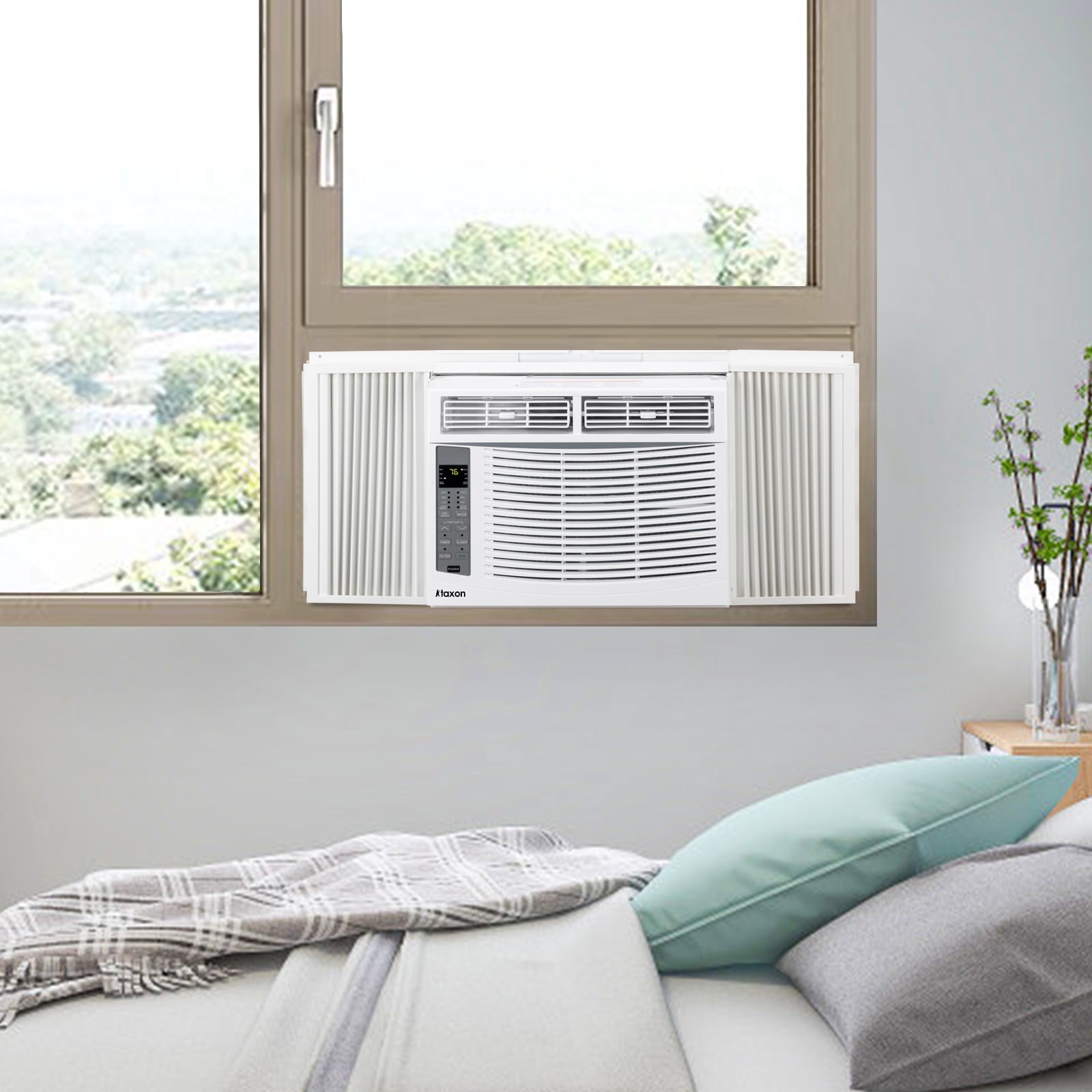 Aire Acondicionados De Ventana De 6000 BTU con WiFi y Control Remoto Para Cuarto