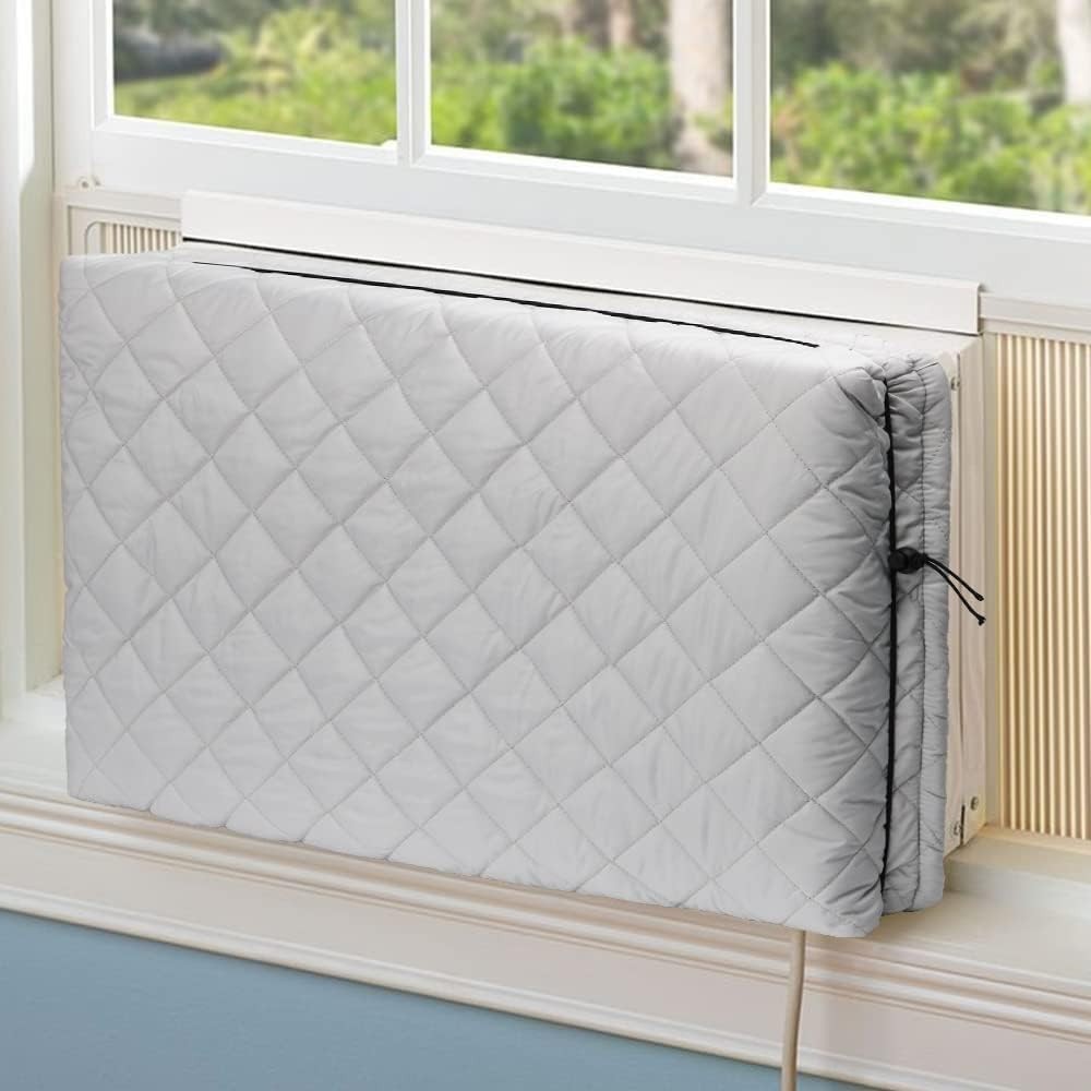 Water-Resistant Indoor Air Conditioner Cover – Protects & Insulates 21″x15″