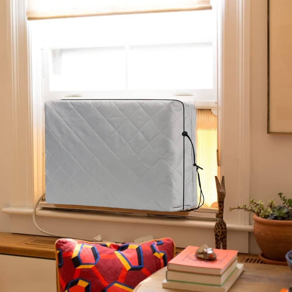 Water-Resistant Indoor Air Conditioner Cover – Protects & Insulates 21″x15″
