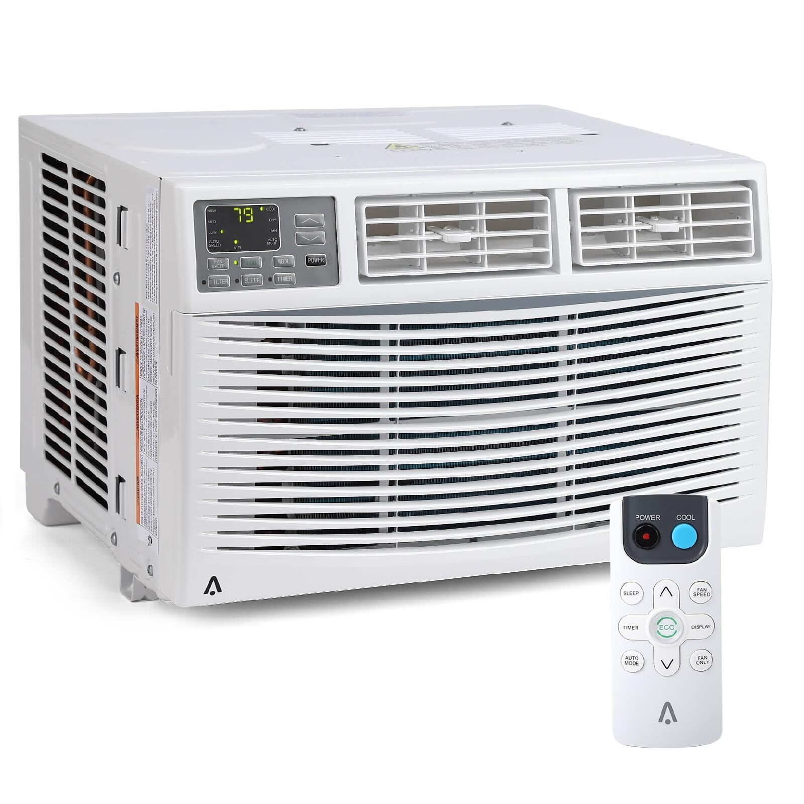 🔥☑️8000 BTU Smart Window Air Conditioner Window AC Unit with WiFi Remote Contro