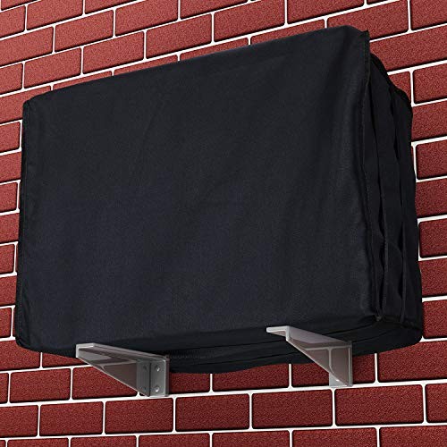 2 Pieces Outside and Indoor Window Air Conditioner Cover Water Resistant
