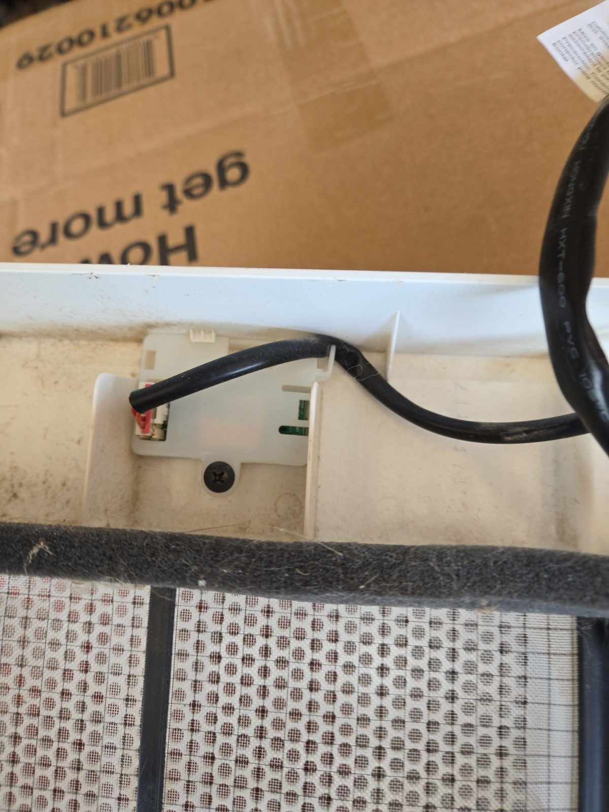 LG AIR CONDITIONER Front Panel W/ Electronics 23.5×15