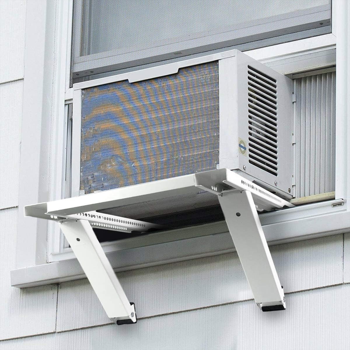 Adjustable AC Bracket for Windows – No Drill Installs, Up to 200 lbs Capacity