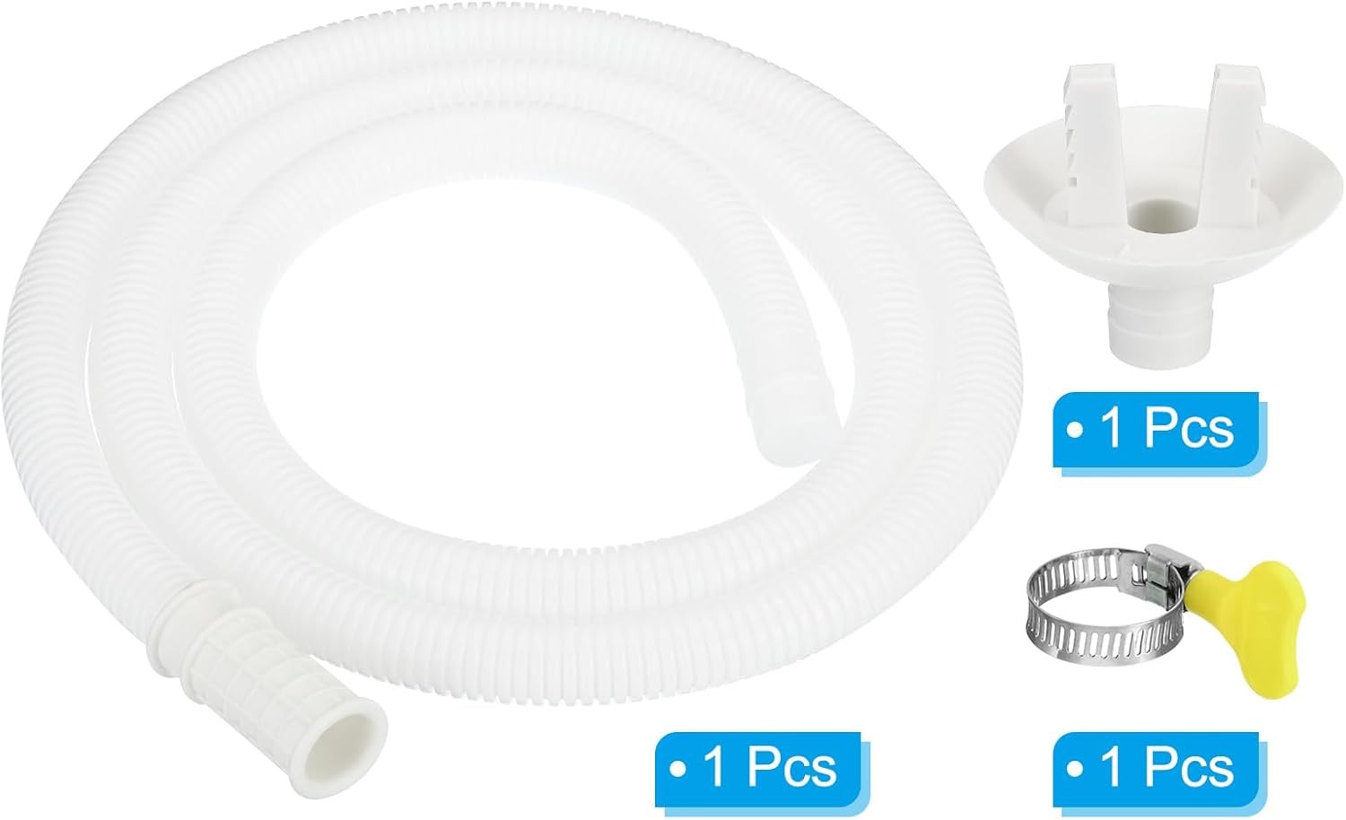 4.9ft Air Conditioner Drain Kit Universal AC Drain Hose Connector Hose