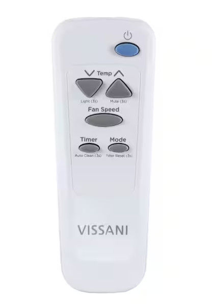 VISSANI 6,000 BTU 115-VOLT WINDOW AIR CONDITIONER COOLS 250 SQ FT REMOTE – WHITE