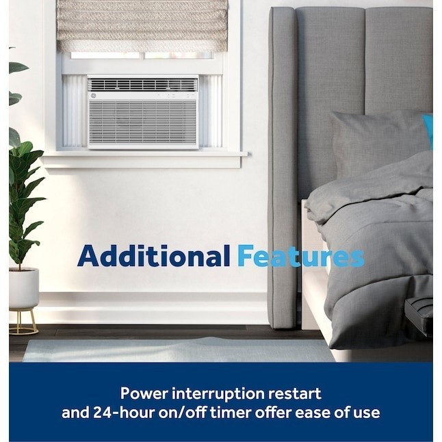GE Large Room Window Air Conditioner , Remote Included ( 115-Volt , 12000-BTU )