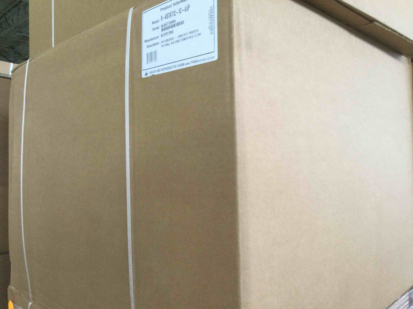 KEYSTONE 12,000 BTU 115V Through-The-Wall Air Conditioner KSTAT12-1C 12000