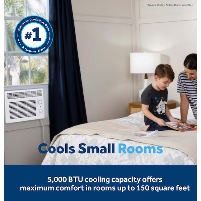 GE Small Room Window Air Conditioner , ( 115-Volt , 5000-BTU )