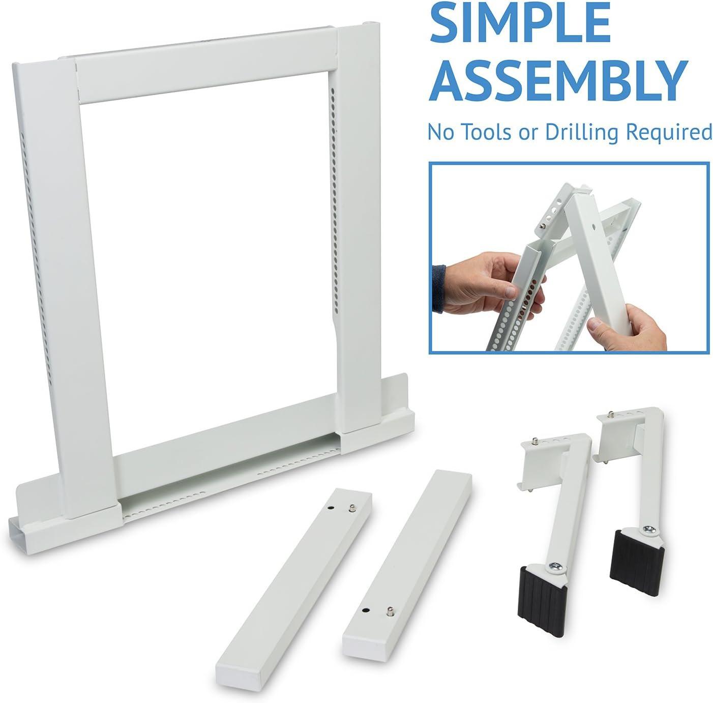 Ivation Air Conditioner Support Bracket, No Tools or Drilling Required – Easy to