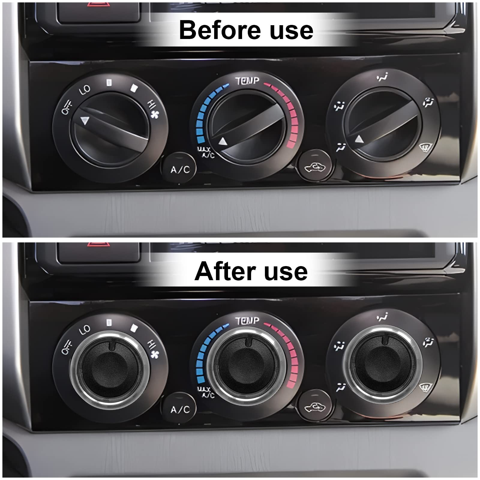 Heater Control Knob for Toyota Tacoma 3 Pack