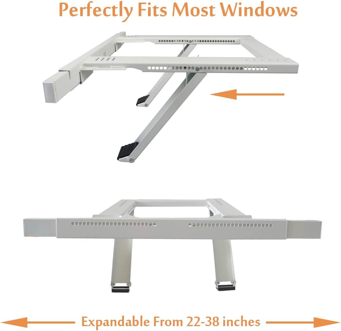 Universal Window Air Conditioner Support Bracket No Drilling No Tools Heavy