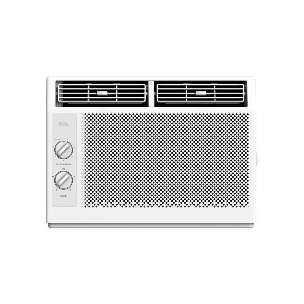 5000 BTU 115V Window Air Conditioner Reusable Filter Manual Mechanical Knob