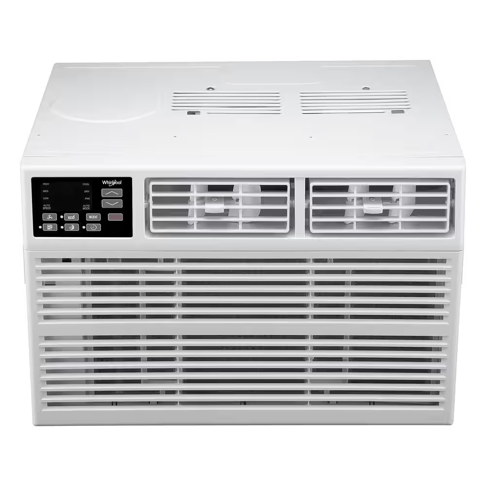 10,000 BTU (DOE) Window Air Conditioner Cools 450 Sq. Ft. with Remote in White