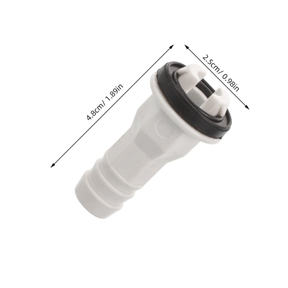 4Pcs Reusable Ac Drain Hose Adapter ABS Heat Resistant Drain Pipe Connector