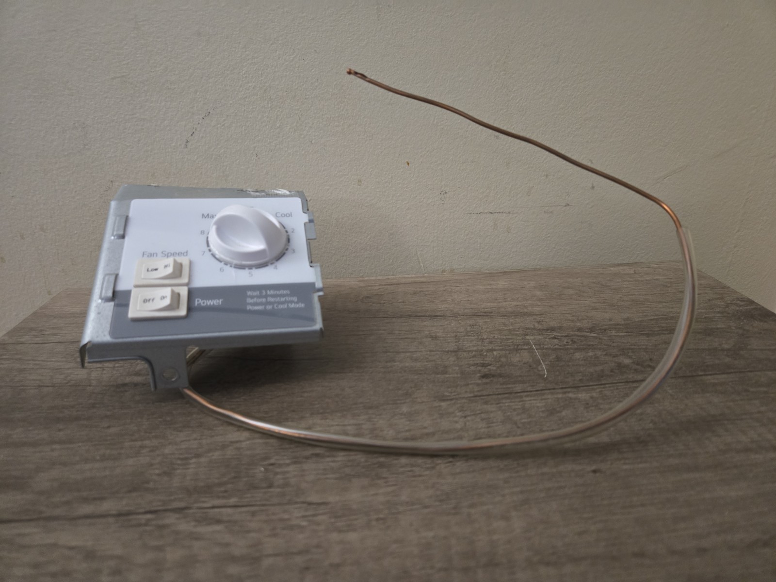 OEM LG LW5023 Air Conditioner Control Switch Panel Assembly Power Fan Dial