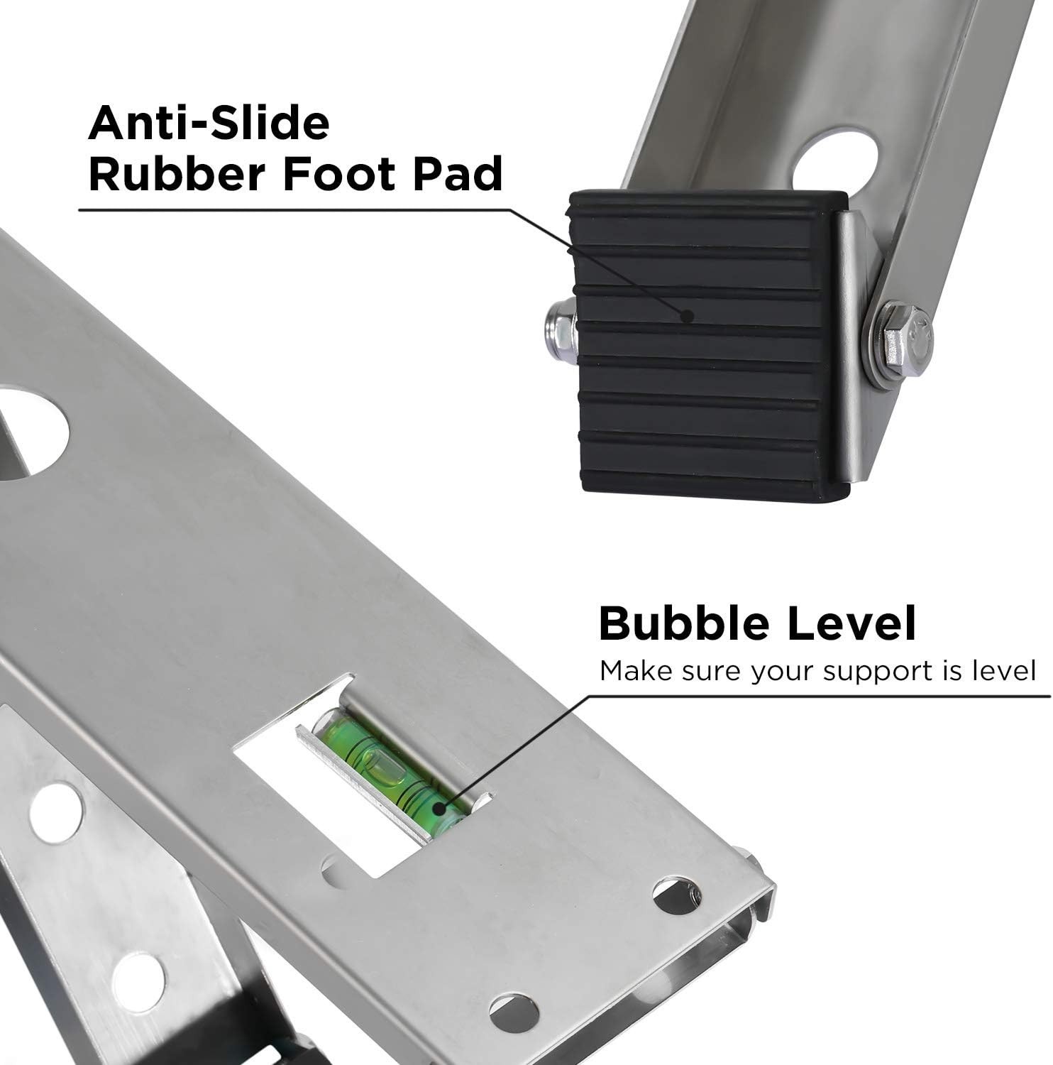 ACS-200 Universal Window Air Conditioner Support Bracket Up to 200 lb Window AC