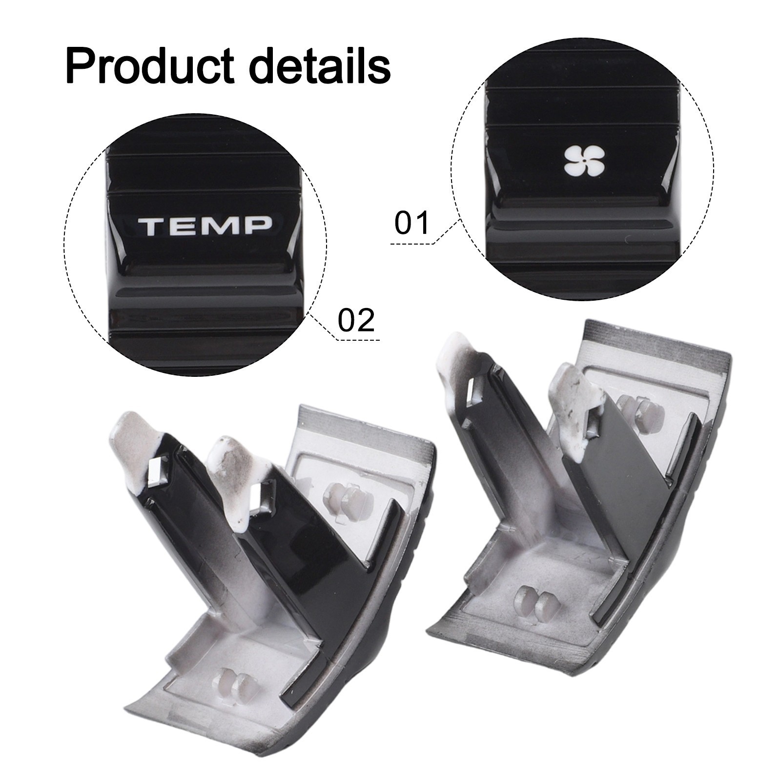 Control Your Car’s Air Conditioning with Ease Panel Mount HVAC AC Buttons