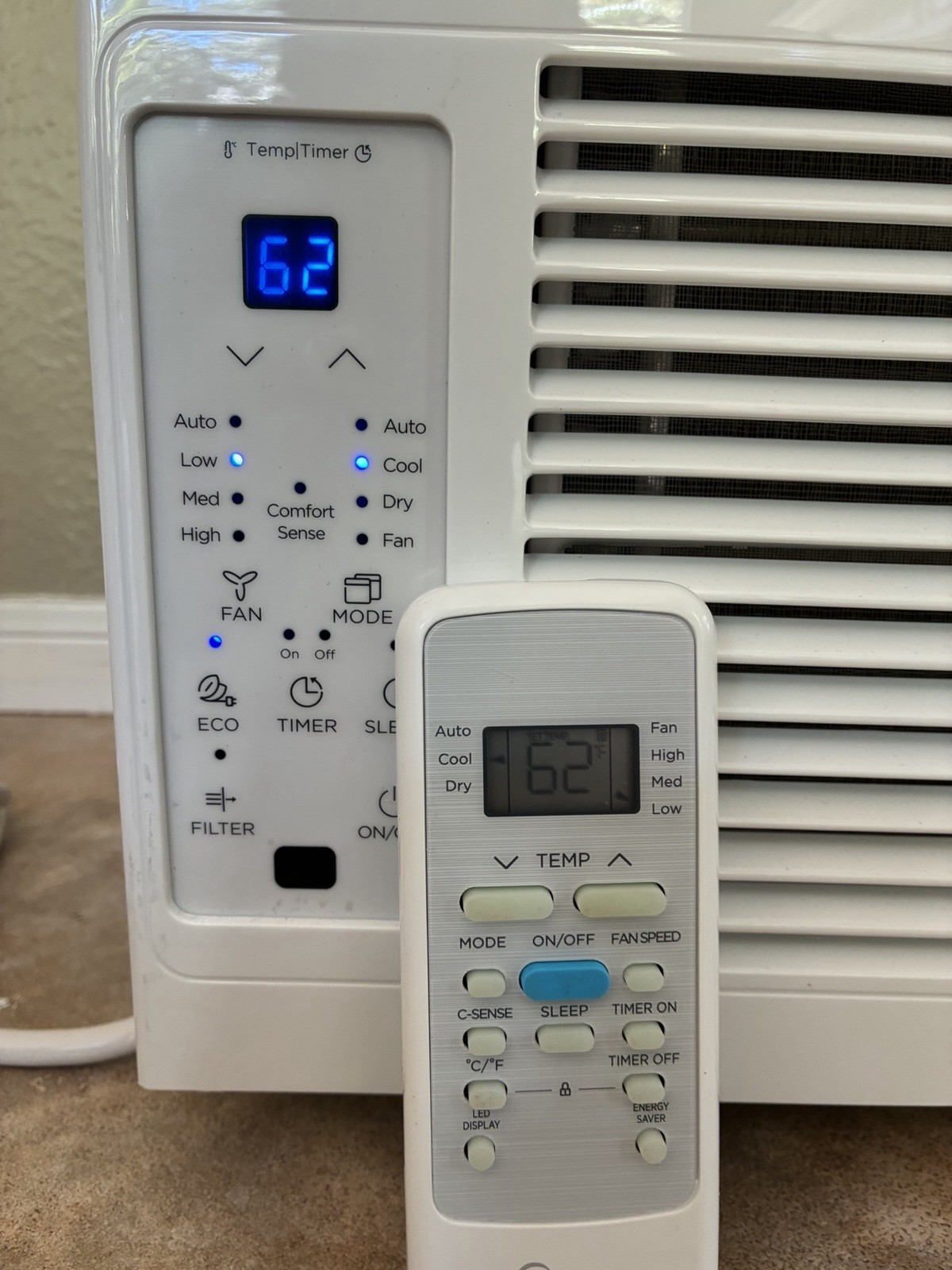 Midea 5000 BTU Window AC with Remote covers 150 sq. ft Open Box Air Conditioner