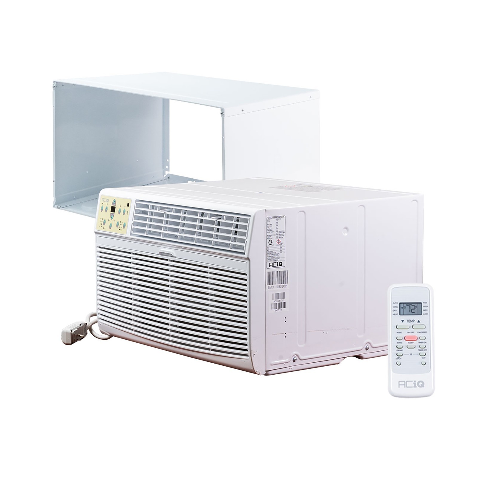 ACiQ 10000 BTU 230V Through-the-Wall Air Conditioner & 3.5 kW Heater – 450 Sq Ft