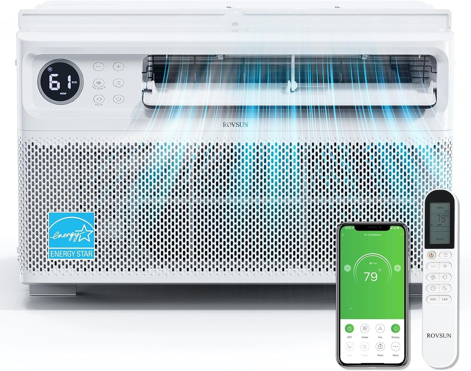 12000 BTU Inverter Window Air Conditioner with WIFI Function Energy-Saving